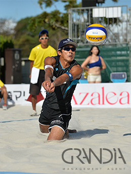 Beach volleyball player《ビーチバレー選手》畑 信也 Shinya Hata
